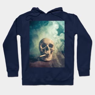 Smoking skull Hoodie